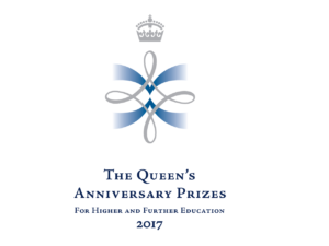 Queen's Anniversary Prize logo