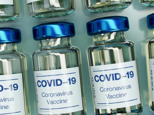 vials of Covid vaccine