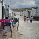 Syrian refugees in Athens