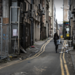 an image to suggest poverty by Anthony Cullen