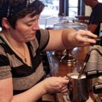 barista in coffee shop